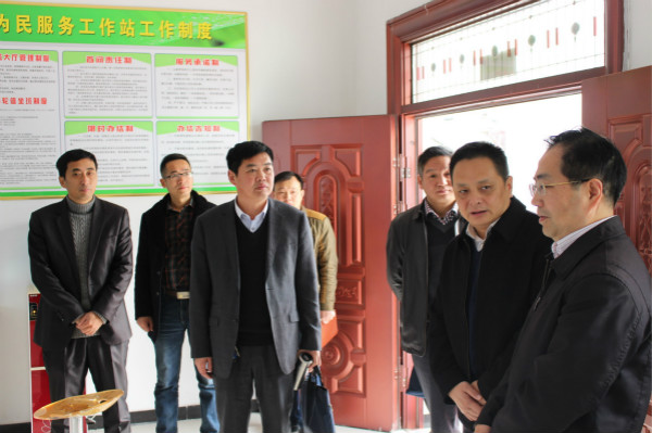 市委组织部到霍邱县曹庙镇开展村集体经济发展调研工作